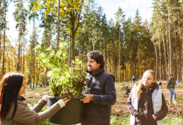 Tubex Grow Together donates tree shelters to charitable projects.